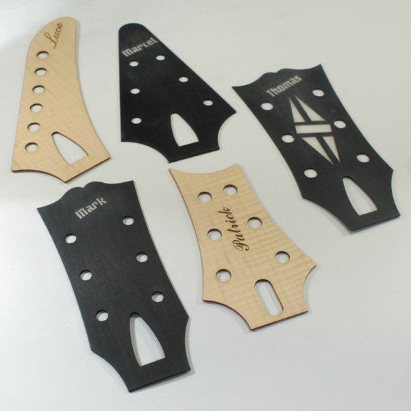 CUSTOMIZED HEADSTOCK OVERLAYS